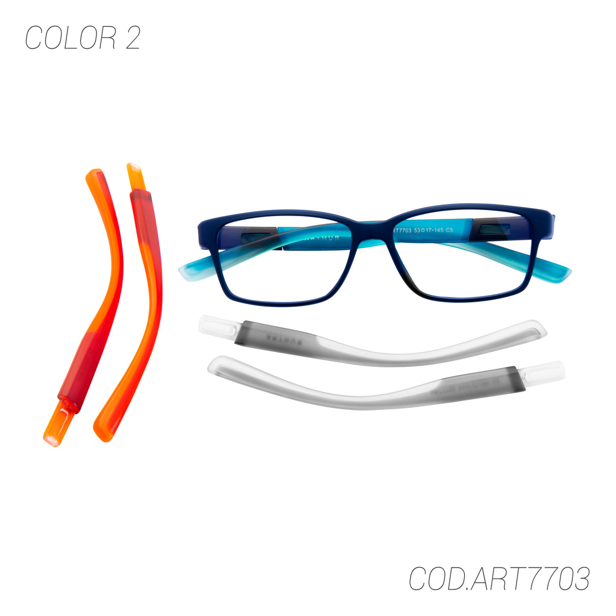 MONTURA DESCANSO HOMBRE ART7703CB CONFORT BLUE®