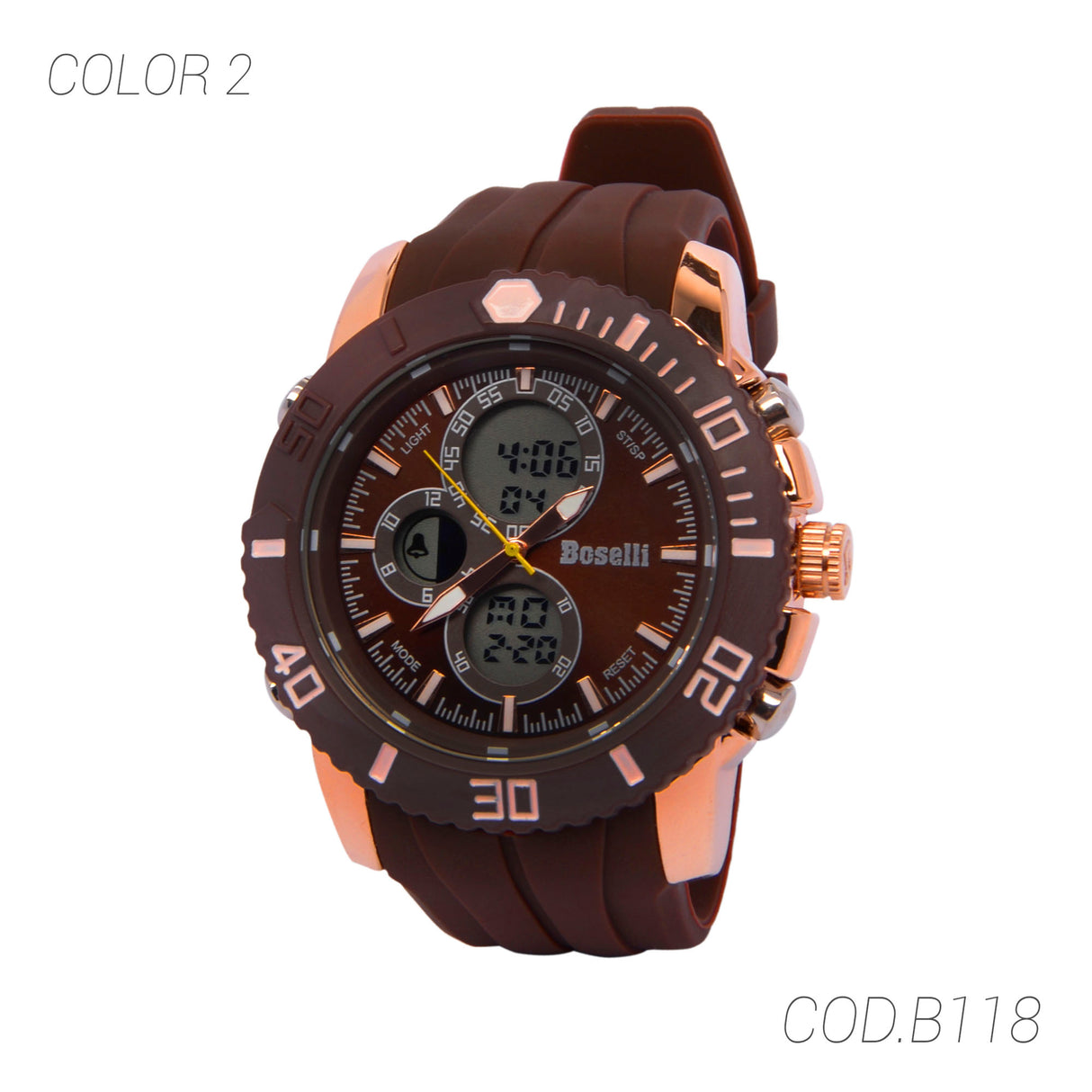 RELOJ ACUATICO HOMBRE B118 BOSELLI