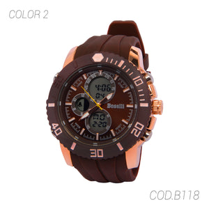 RELOJ ACUATICO HOMBRE B118 BOSELLI