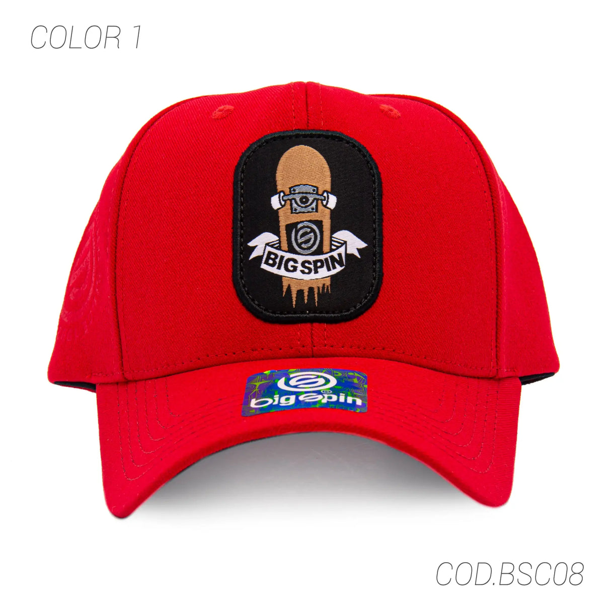 GORRA CON BROCHE UNISEX BSC08 BIGSPIN BIGSPIN