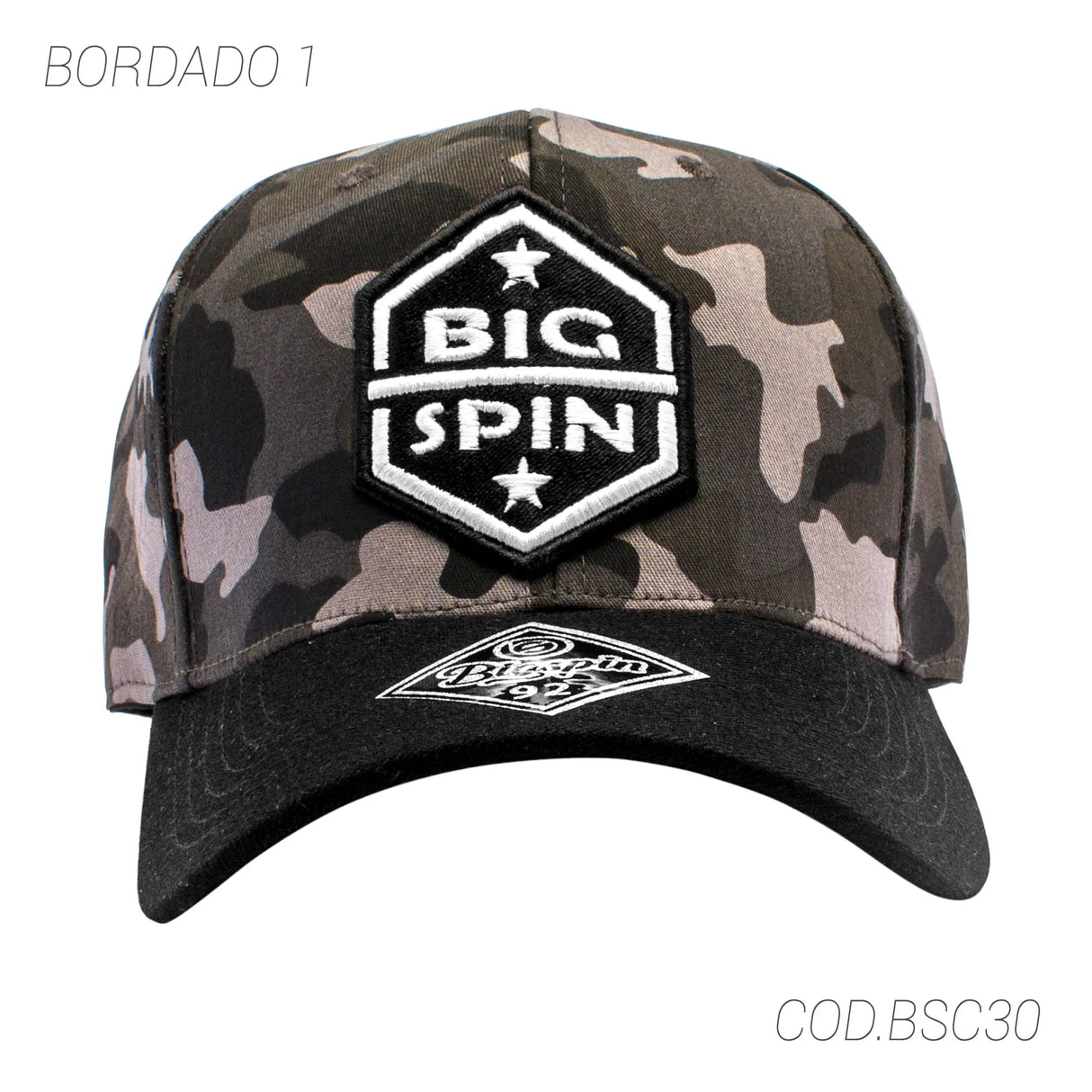 GORRA CON BROCHE UNISEX BSC30 BIGSPIN BIGSPIN