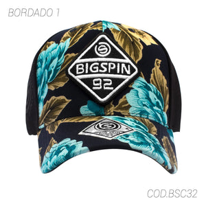 GORRA CON BROCHE UNISEX BSC32 BIGSPIN BIGSPIN