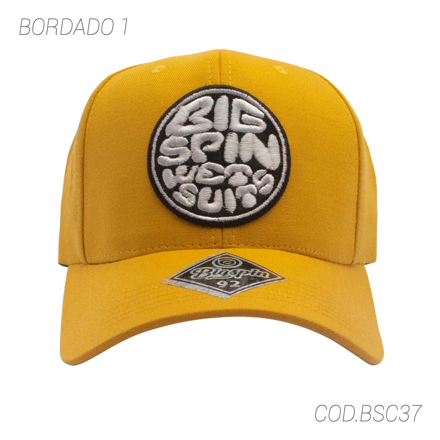 GORRA CON BROCHE UNISEX BSC37 BIGSPIN BIGSPIN