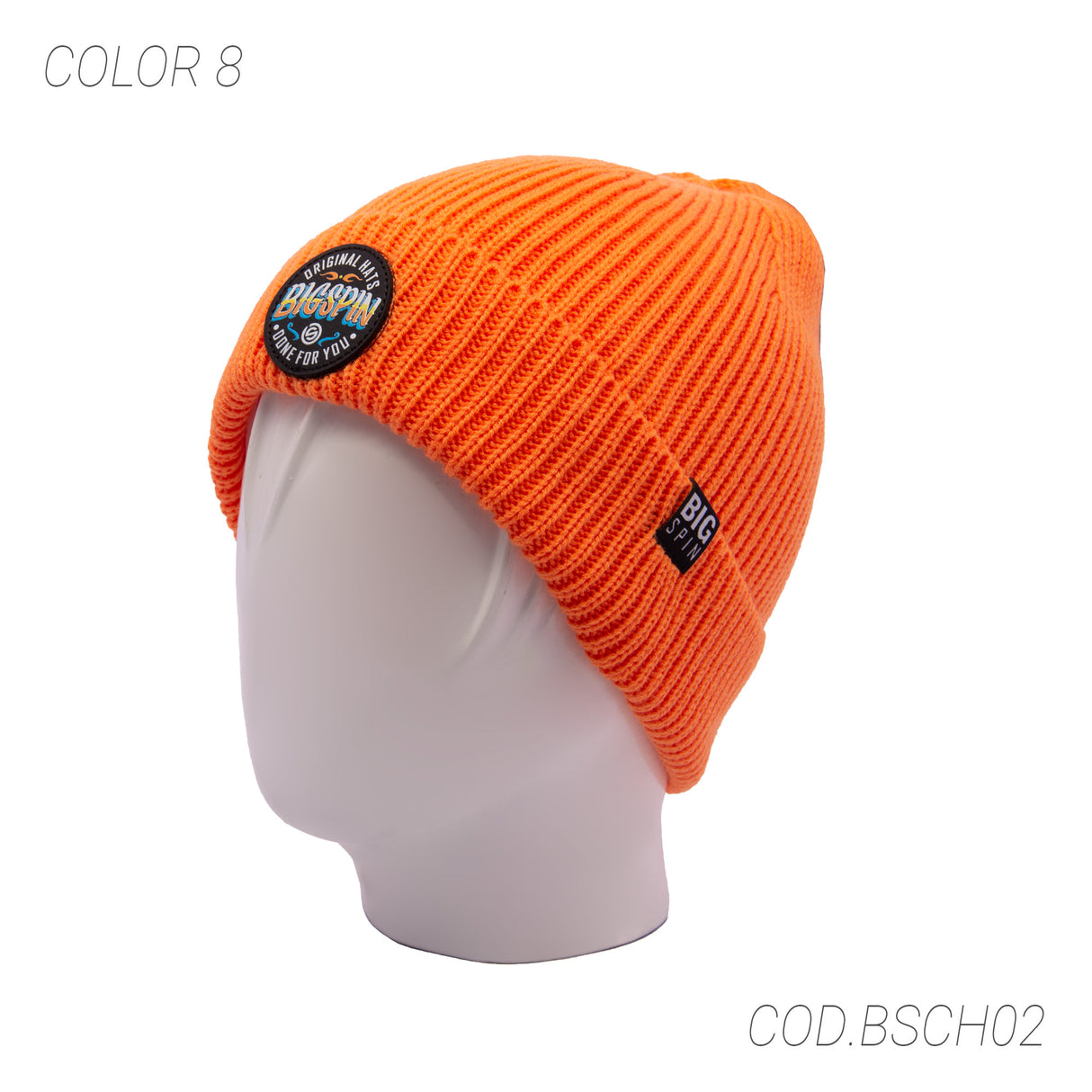 BEANIE BORDADO UNISEX BSCH02 BIGSPIN