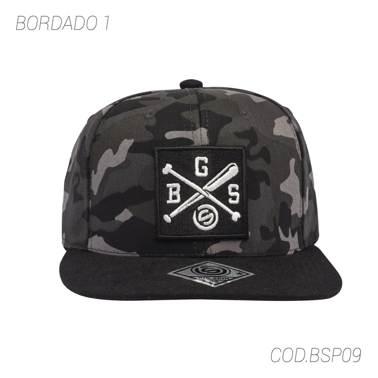 GORRA CON BROCHE UNISEX BSP09 BIGSPIN BIGSPIN