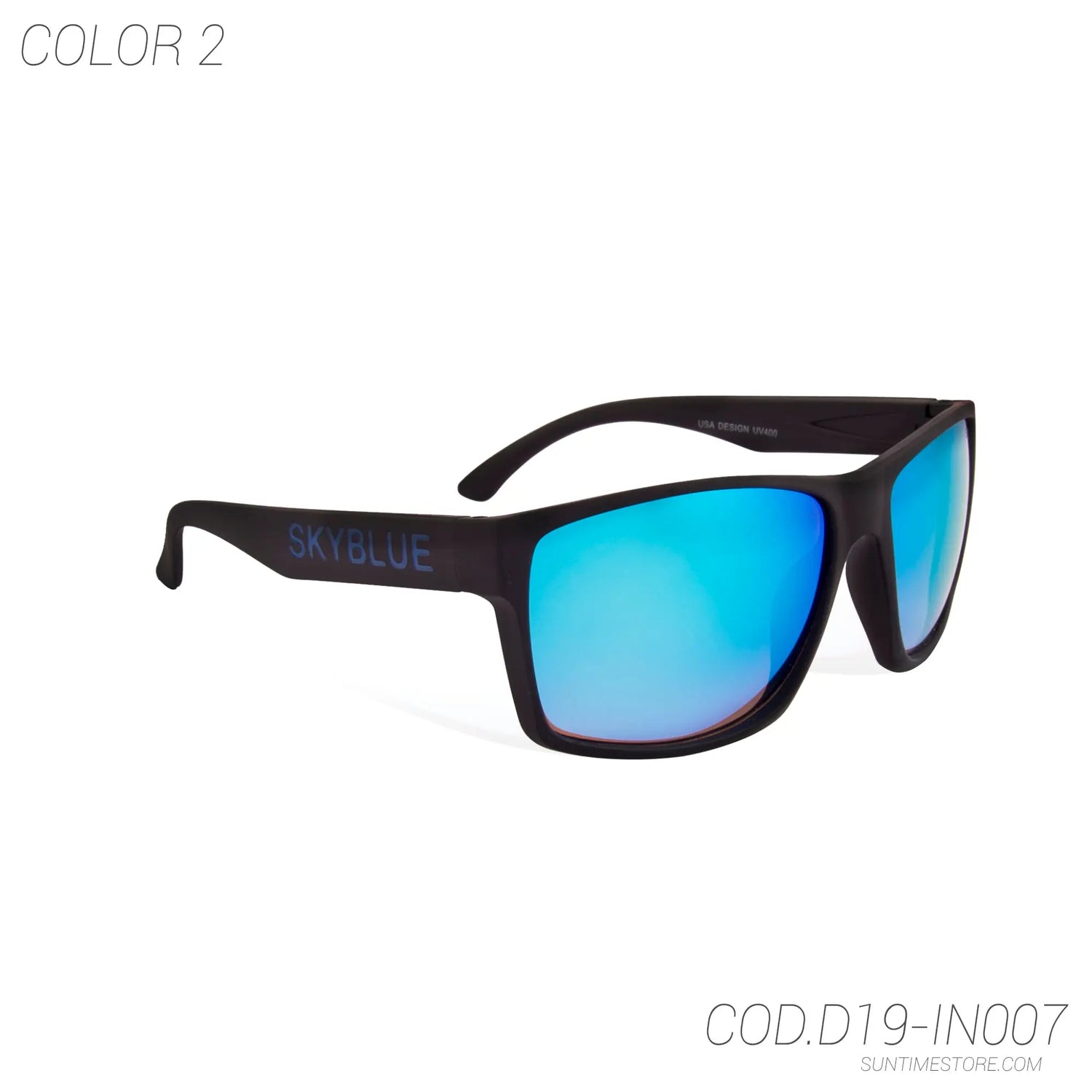 SkyBlue GAFA URBANA UV400 IN007 - SUNTIMESTORE.COM