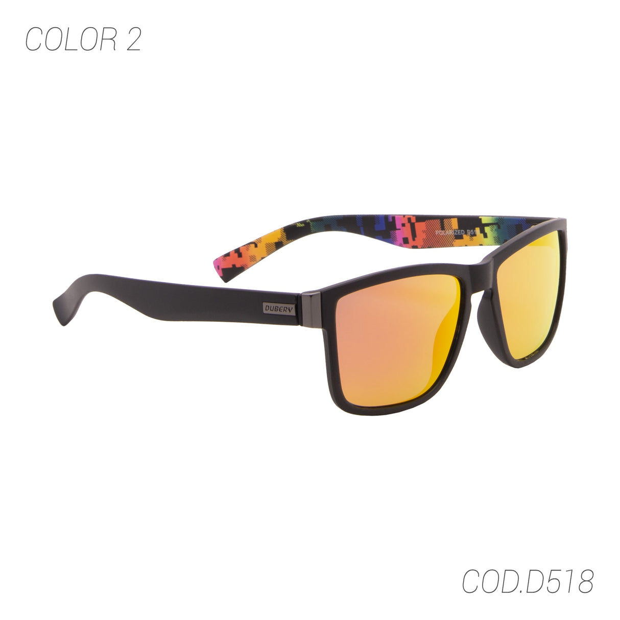 LENTES DE SOL POLARIZADOS UNISEX D518 DUBERY