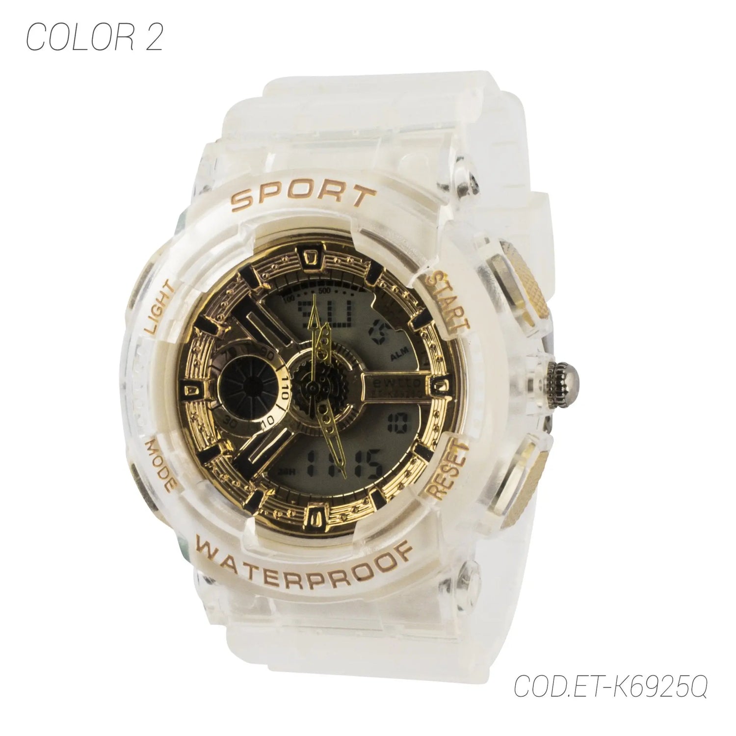 RELOJ RESISTENTE MUJER ET-K6925Q EWTTO EWTTO