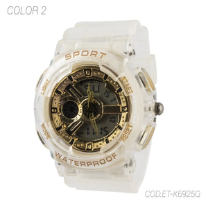RELOJ RESISTENTE MUJER ET-K6925Q EWTTO EWTTO