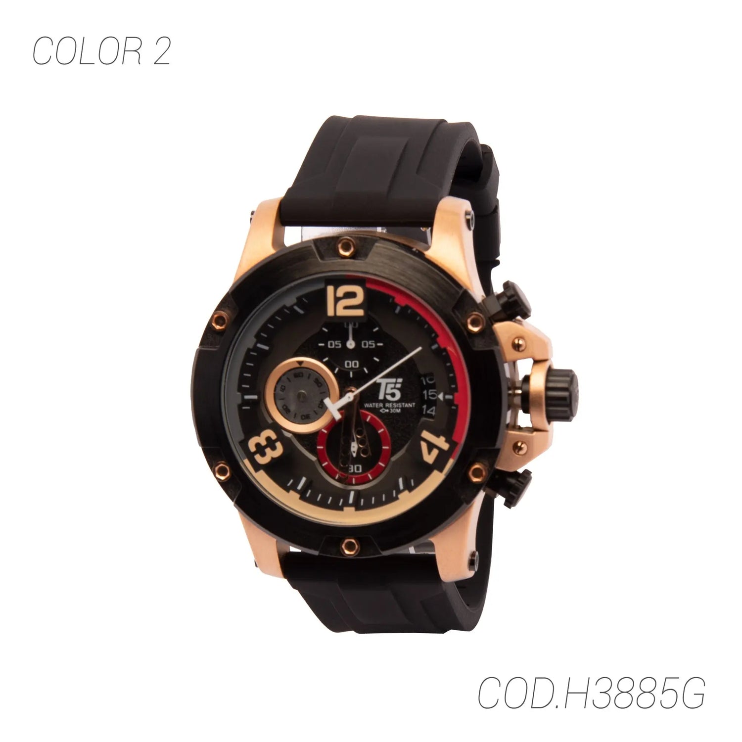 RELOJ ACUATICO HOMBRE H3885G T5 T5