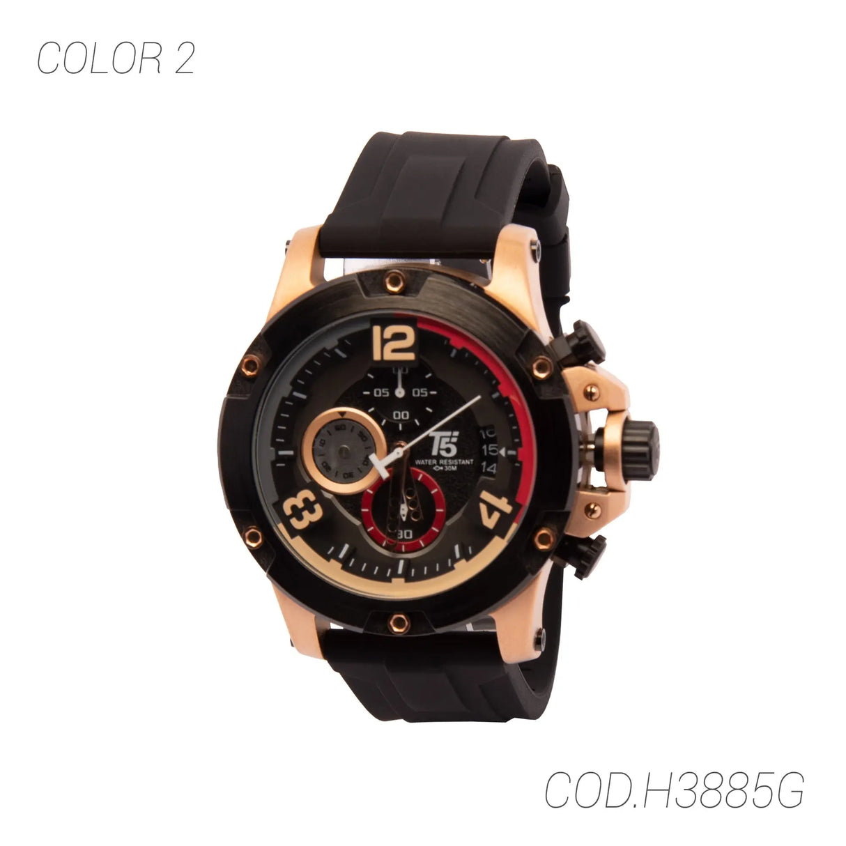RELOJ ACUATICO HOMBRE H3885G T5 T5
