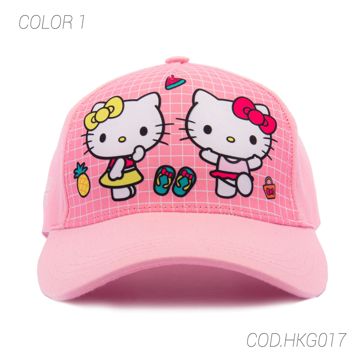 GORRA CON BROCHE KIDS HKG017 HELLO KITTY