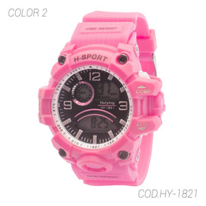 RELOJ ACUATICO MUJER HY-1821 JIASEN SPORTWATCH