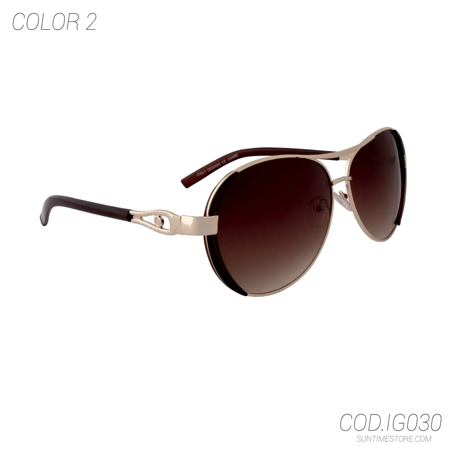 Sabrina GAFA AVIADOR UV400 IG030 - SUNTIMESTORE.COM