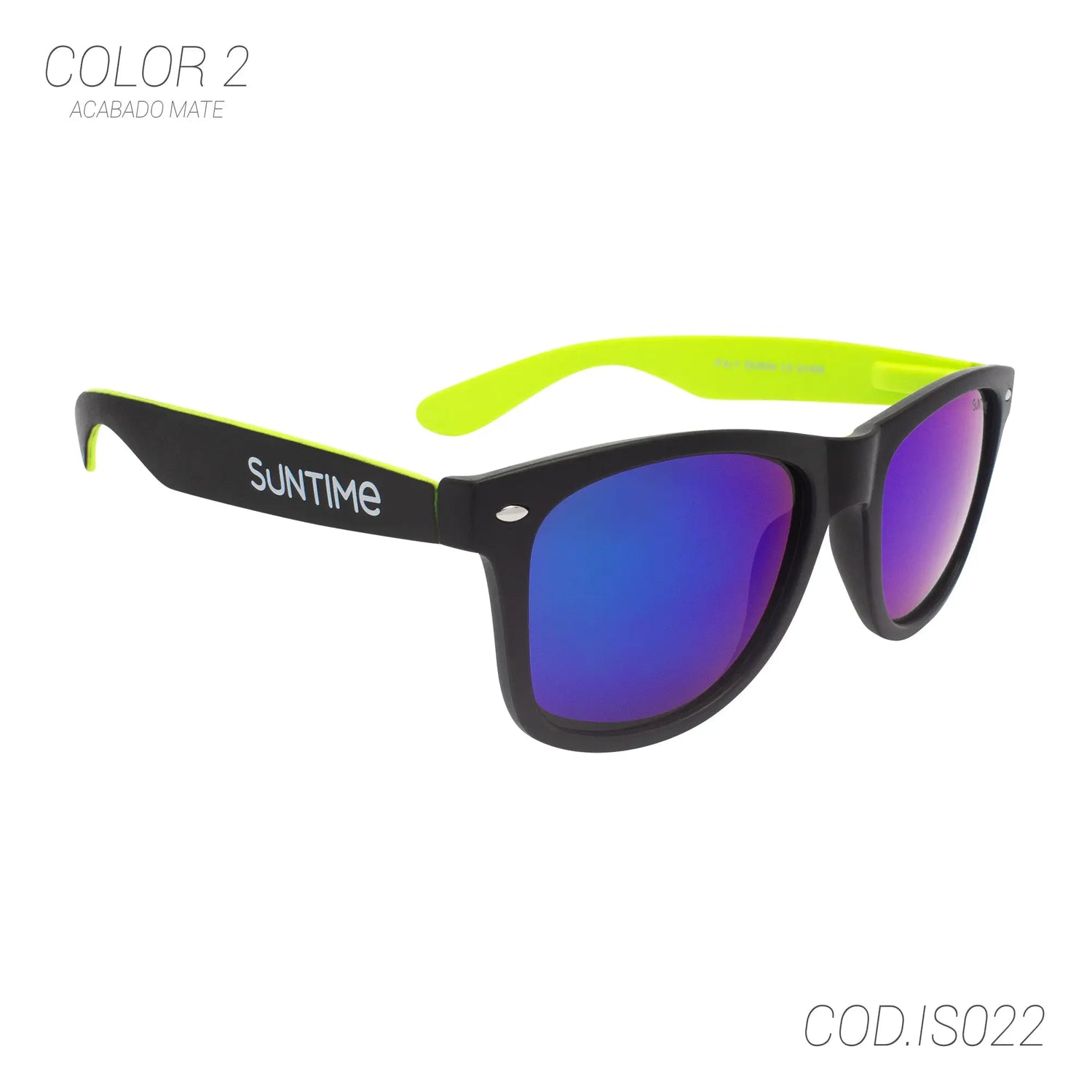 LENTES DE SOL UV400 UNISEX D19-IS022 SUNTIME SUNTIME