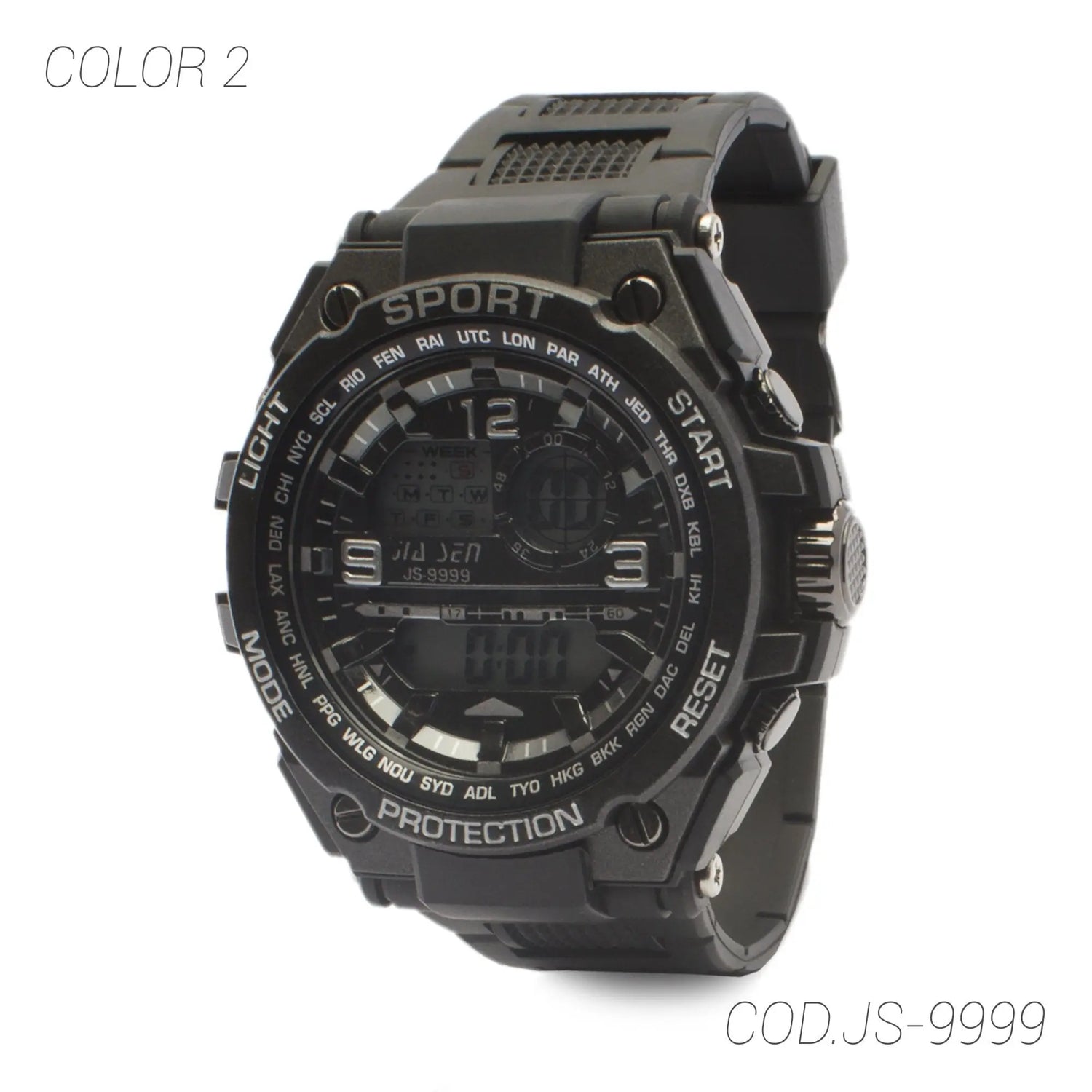 RELOJ ACUATICO HOMBRE JS-9999 JIASEN SPORTWATCH