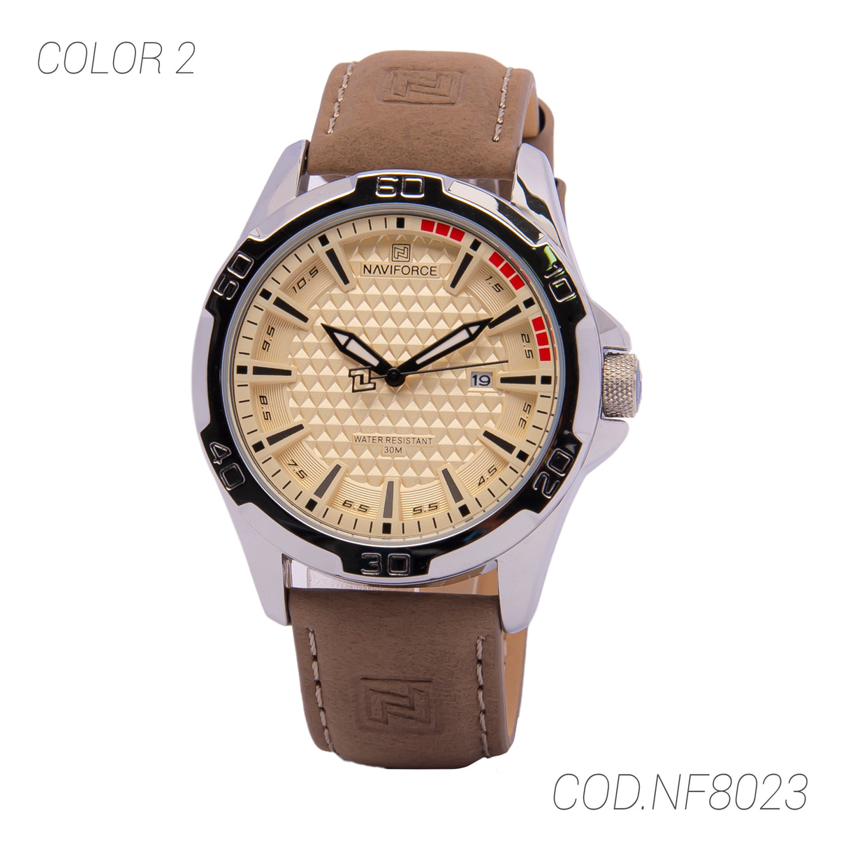RELOJ ACUATICO HOMBRE NF8023 NAVIFORCE