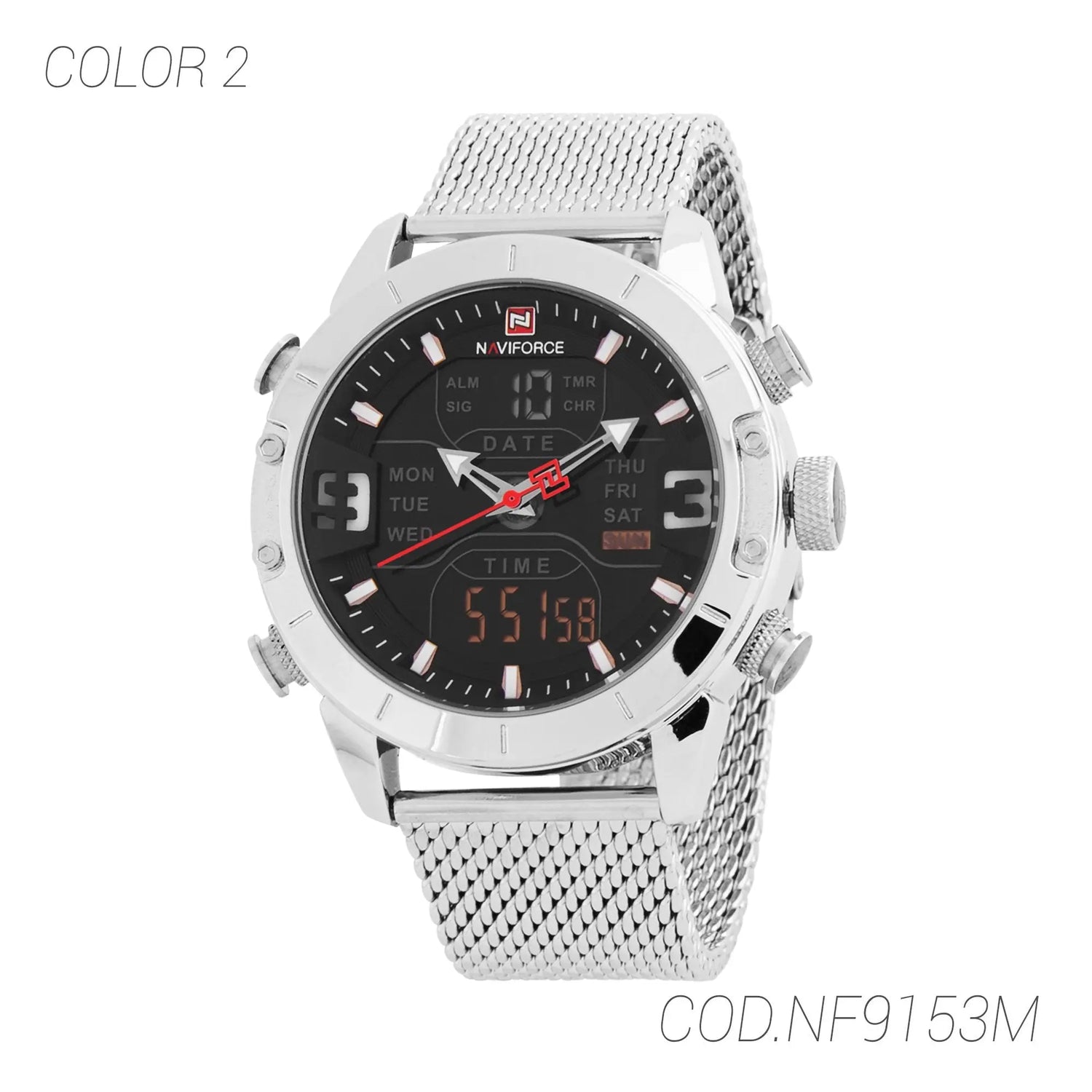 RELOJ ACUATICO HOMBRE NF9153M NAVIFORCE NAVIFORCE
