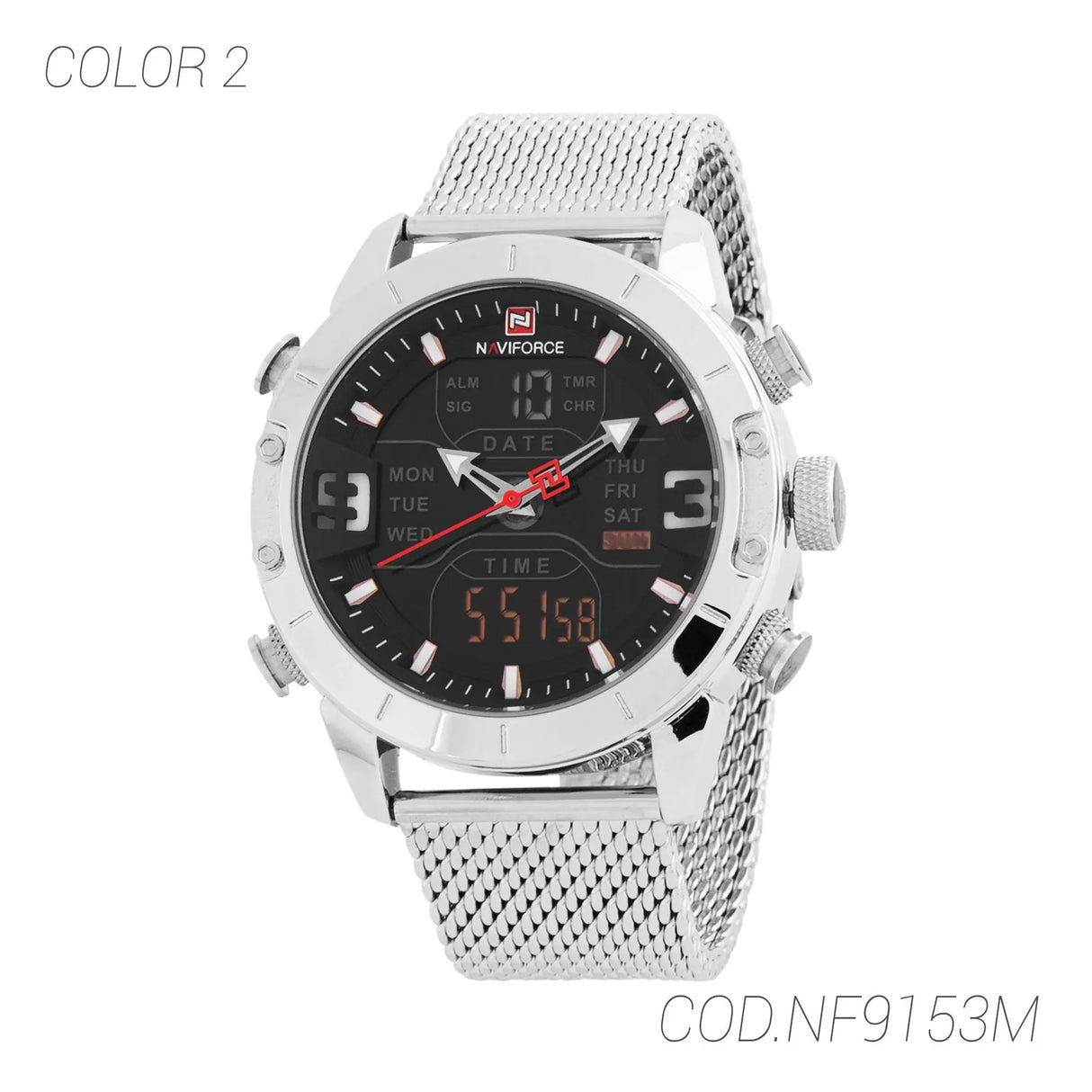 RELOJ ACUATICO HOMBRE NF9153M NAVIFORCE NAVIFORCE