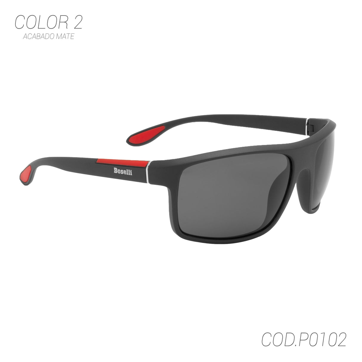 LENTES DE SOL POLARIZADOS UNISEX P0102 BOSELLI