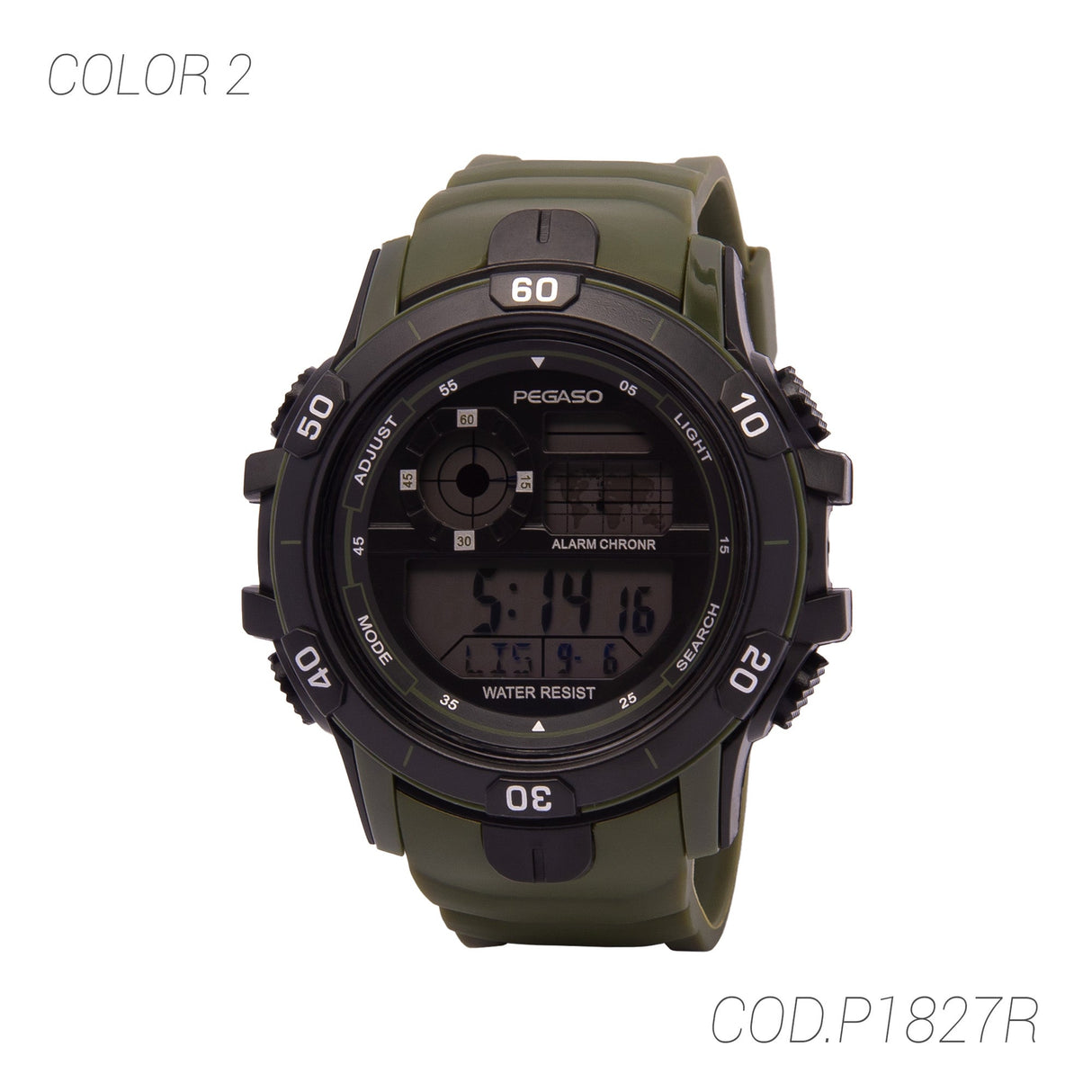 RELOJ ACUATICO HOMBRE P1827R PEGASO