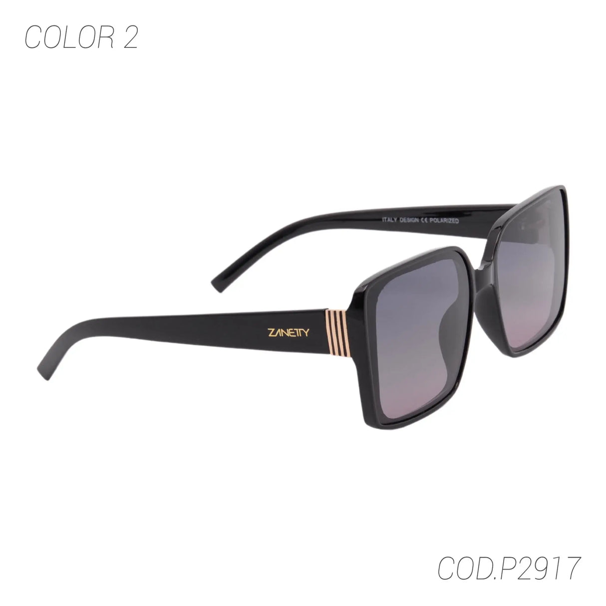 LENTES DE SOL POLARIZADOS MUJER P2917 ZANETTY ZANETTY