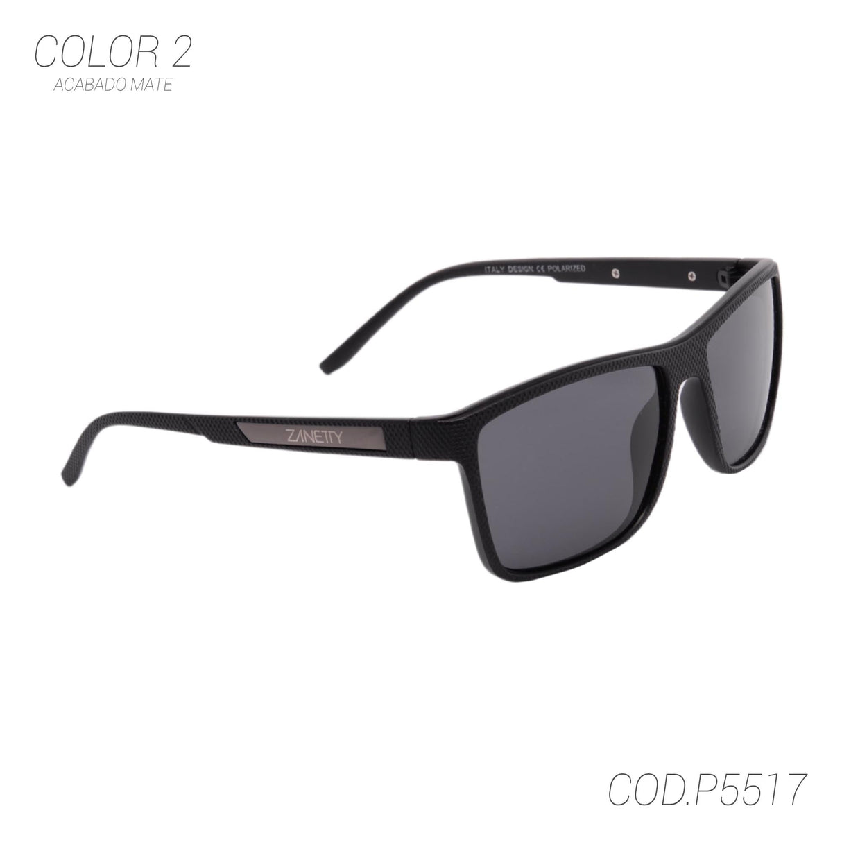LENTES DE SOL POLARIZADOS HOMBRE P5517 ZANETTY