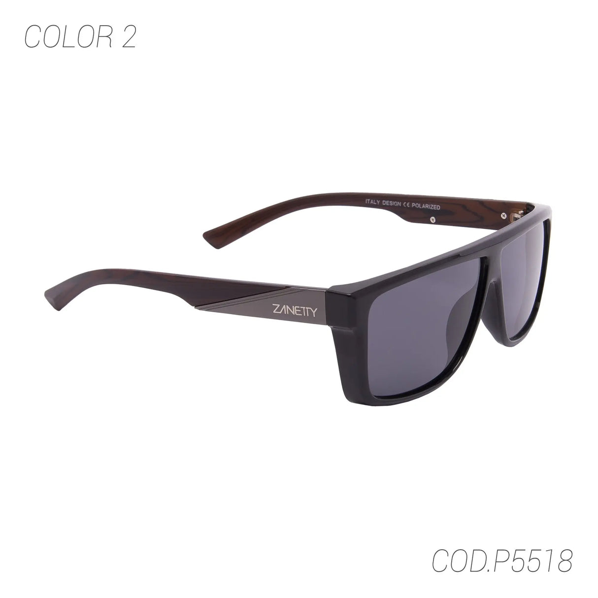 LENTES DE SOL POLARIZADOS HOMBRE P5518 ZANETTY ZANETTY