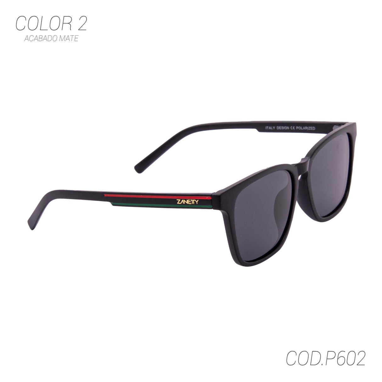 LENTES DE SOL POLARIZADOS HOMBRE P602 ZANETTY