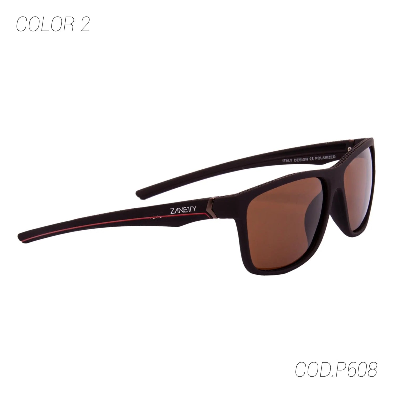 LENTES DE SOL POLARIZADOS HOMBRE P608 ZANETTY ZANETTY