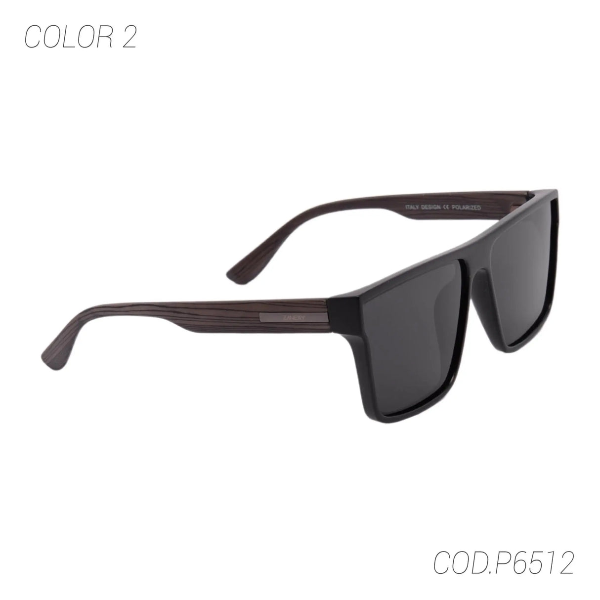 LENTES DE SOL POLARIZADOS HOMBRE P6512 ZANETTY ZANETTY