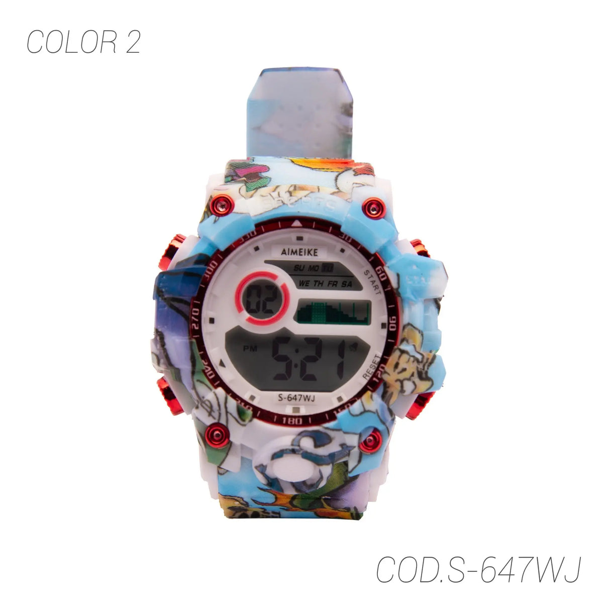 RELOJ ACUATICO MUJER S-647WJ AIMEIKE SUNTIME