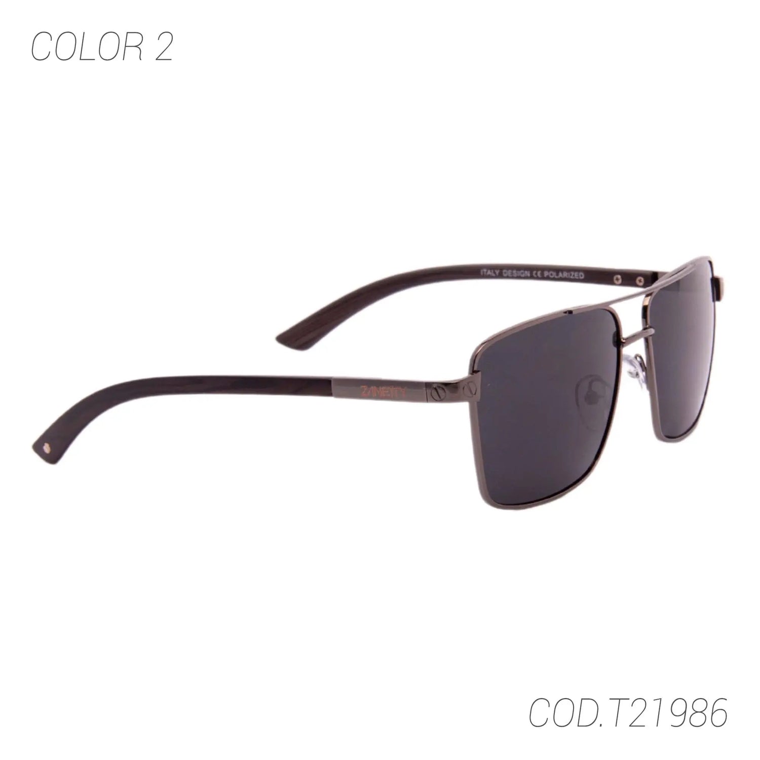 LENTES DE SOL POLARIZADOS UNISEX T21986 ZANETTY ZANETTY