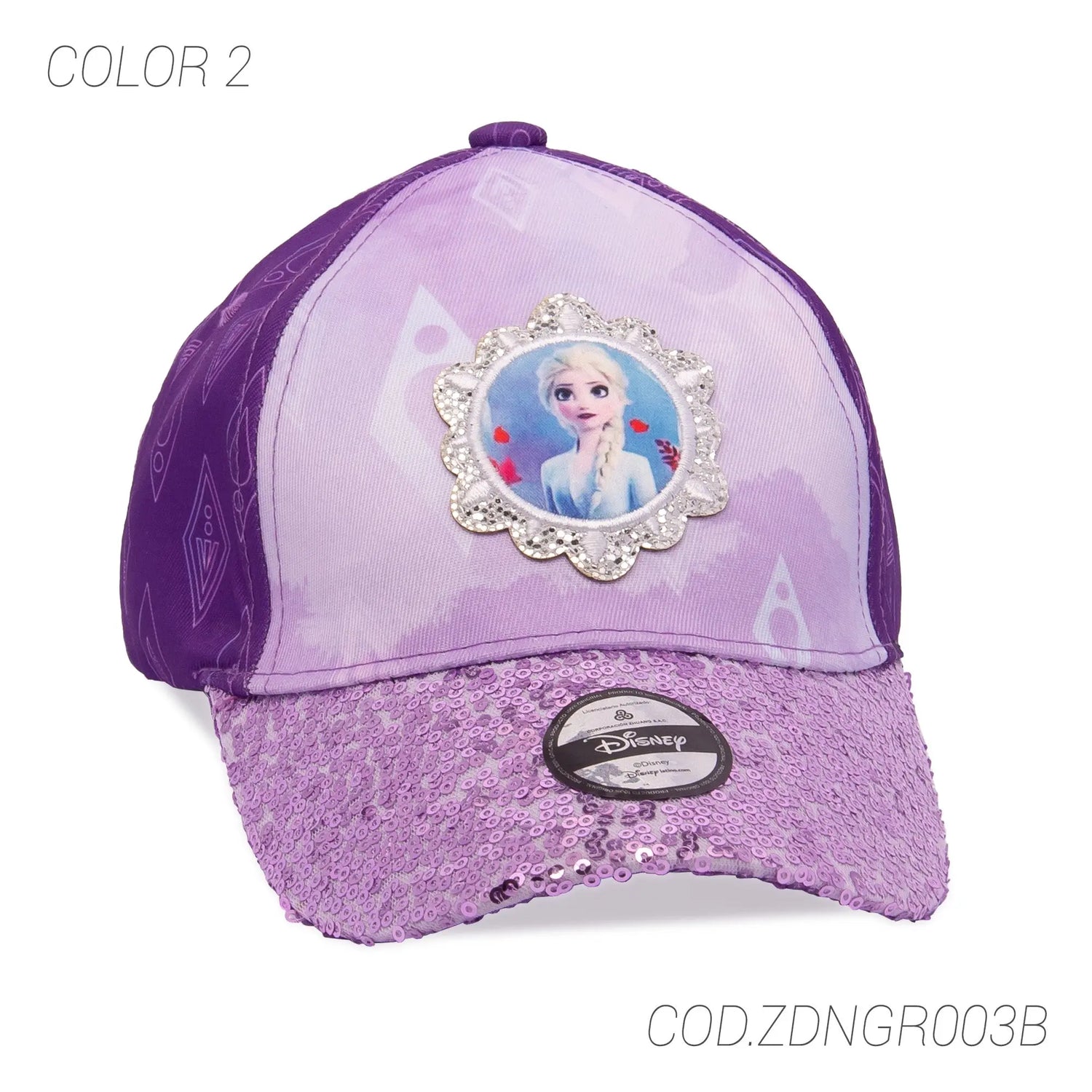 GORRA CON BROCHE KIDS ZDNGR003B FROZEN - SUNTIMESTORE.COM