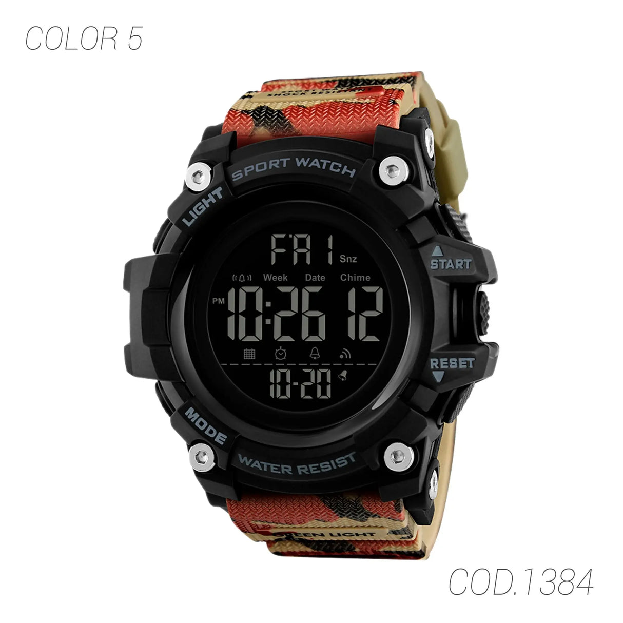 RELOJ ACUATICO HOMBRE 1384 SKMEI SKMEI
