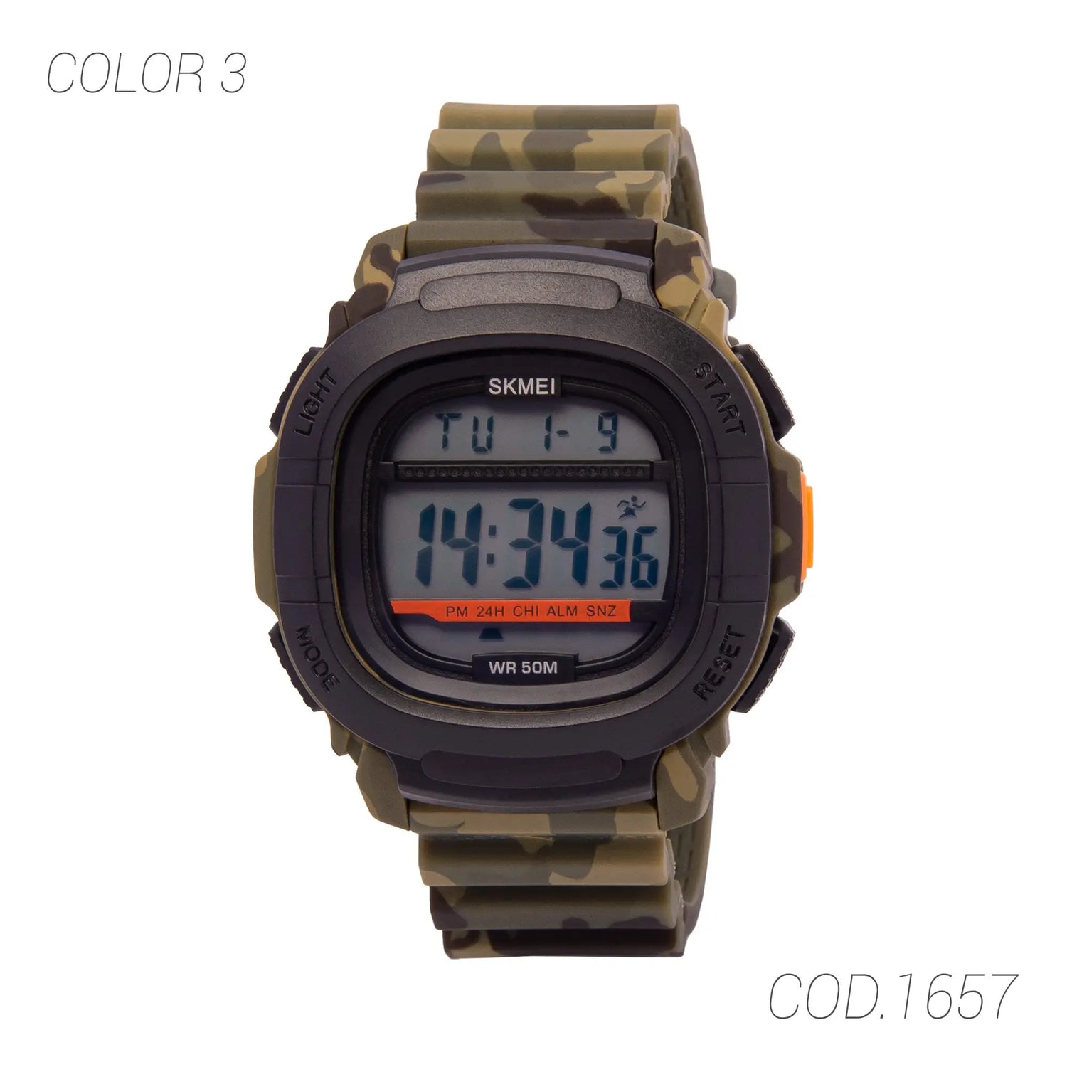 RELOJ ACUATICO HOMBRE 1657 SKMEI SKMEI