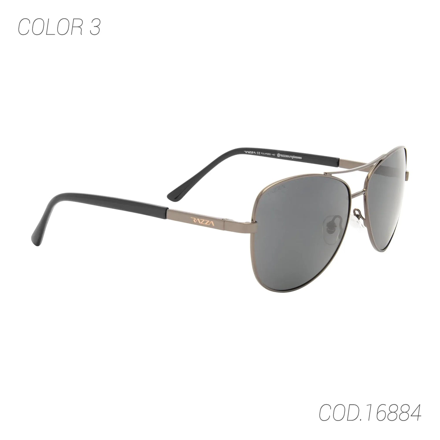 LENTES DE SOL POLARIZADOS UNISEX 16884 RAZZA RAZZA
