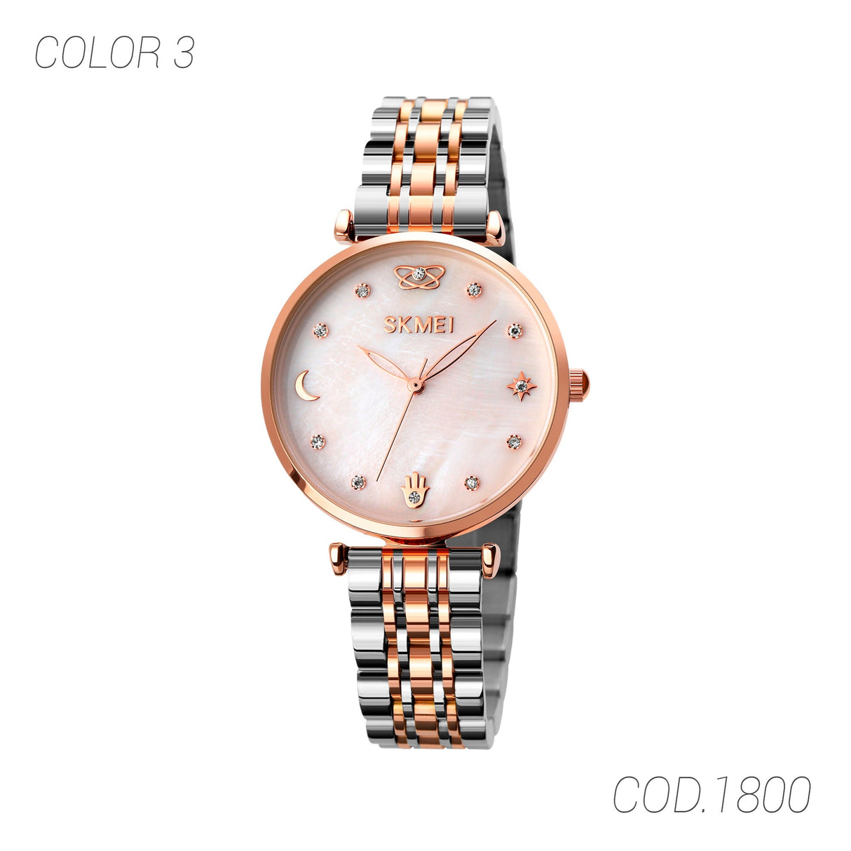 RELOJ ACUATICO MUJER 1800 SKMEI