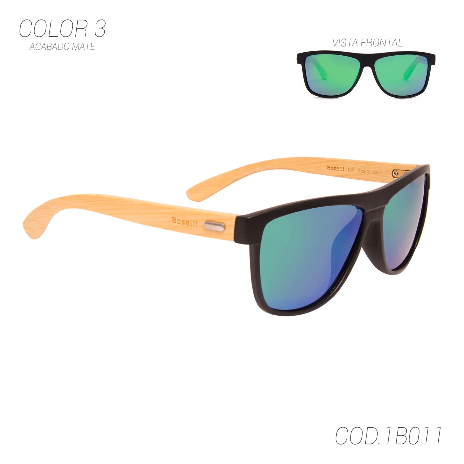 LENTES DE SOL POLARIZADOS HOMBRE 1B011 BOSELLI BOSELLI