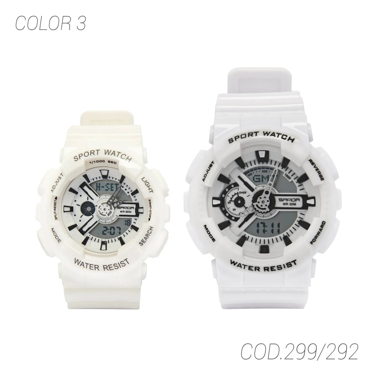 RELOJ SANDA 299/292 ACUATICO PARA PAREJA SUNTIME