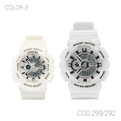 RELOJ SANDA 299/292 ACUATICO PARA PAREJA SUNTIME