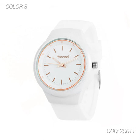 RELOJ CASUAL MUJER D19-2C011 BECOOL BECOOL