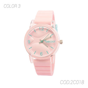 RELOJ RESISTENTE MUJER 2C018 BECOOL BECOOL