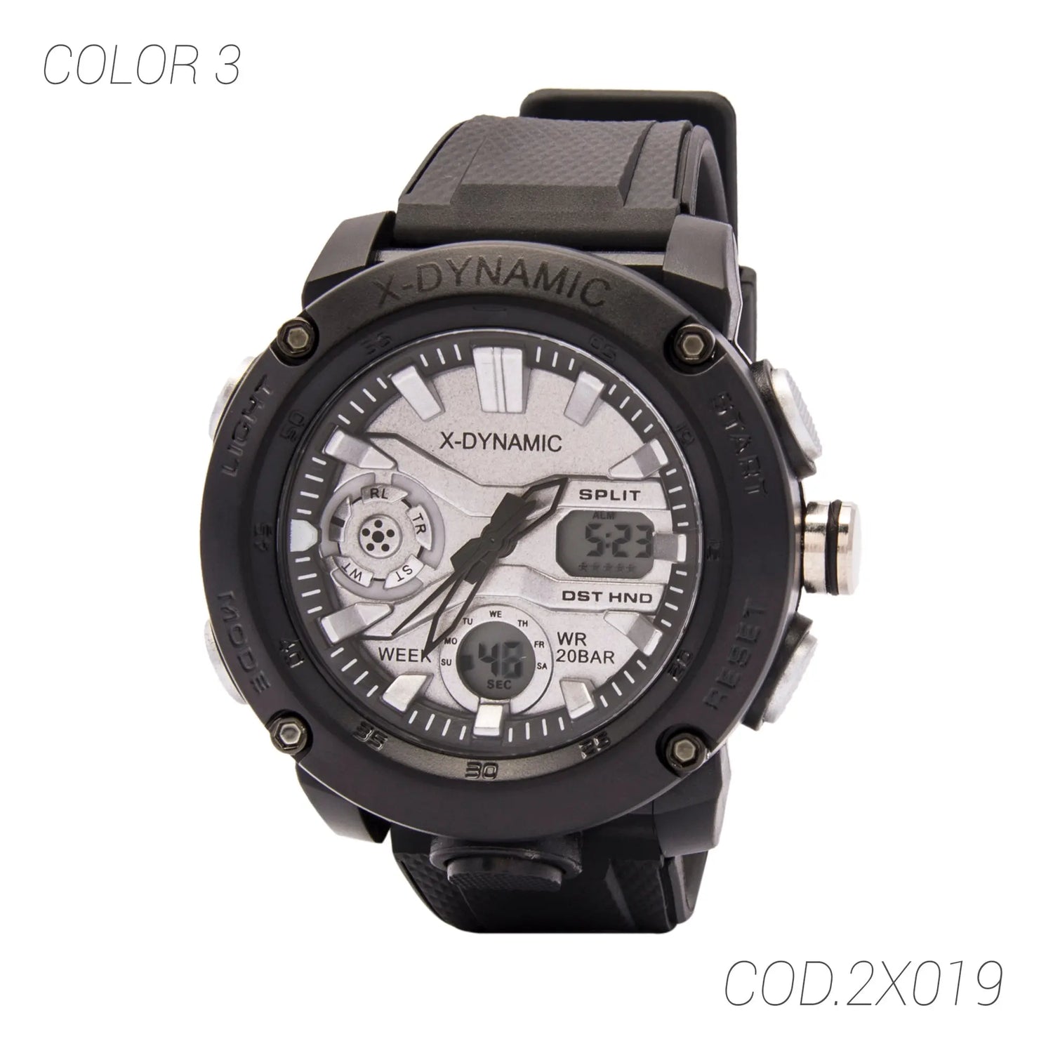 RELOJ RESISTENTE HOMBRE 2X019 XDYNAMIC SUNTIME