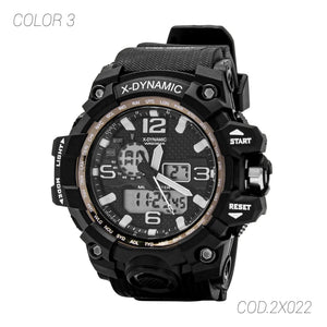 RELOJ RESISTENTE HOMBRE 2X022 XDYNAMIC X-DYNAMIC