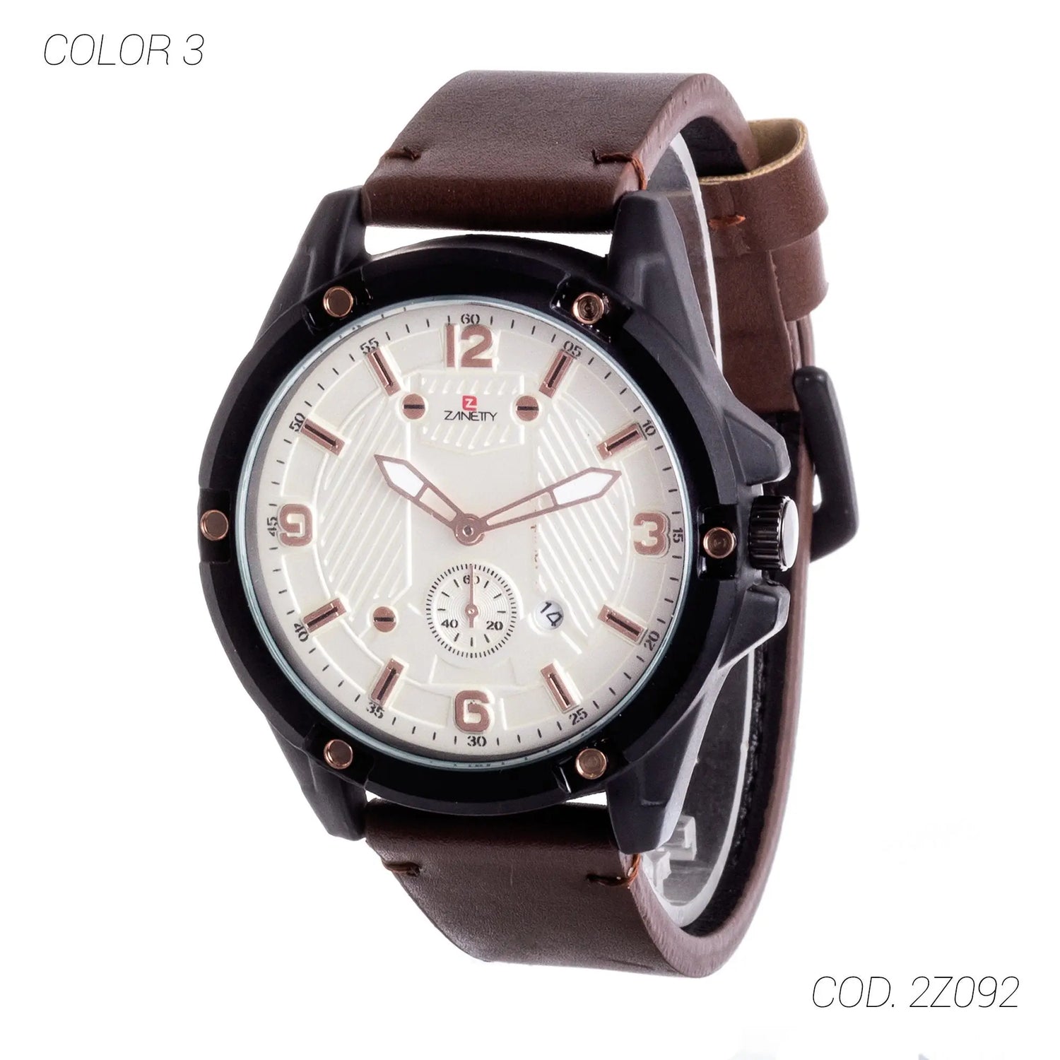 RELOJ RESISTENTE HOMBRE 2Z092 ZANETTY ZANETTY