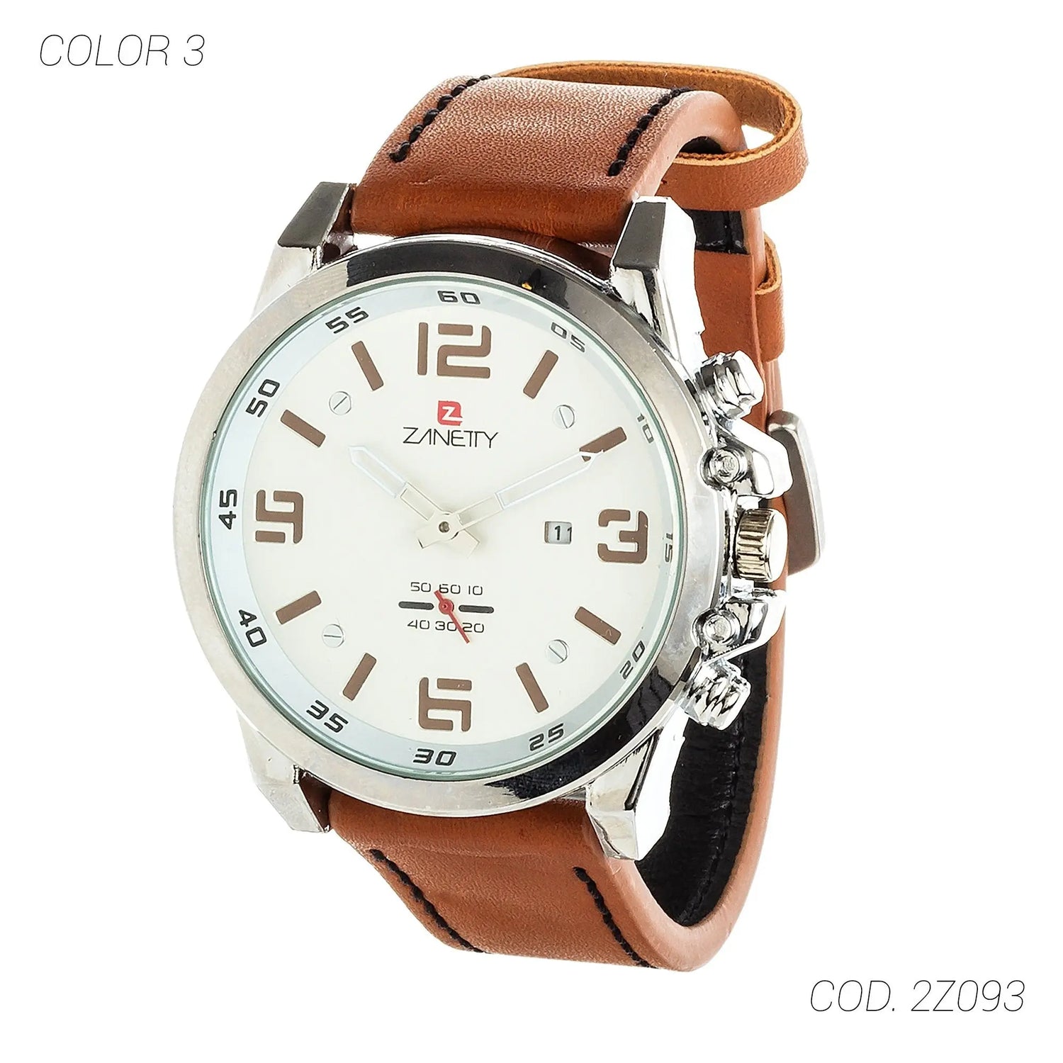 RELOJ RESISTENTE HOMBRE 2Z093 ZANETTY ZANETTY