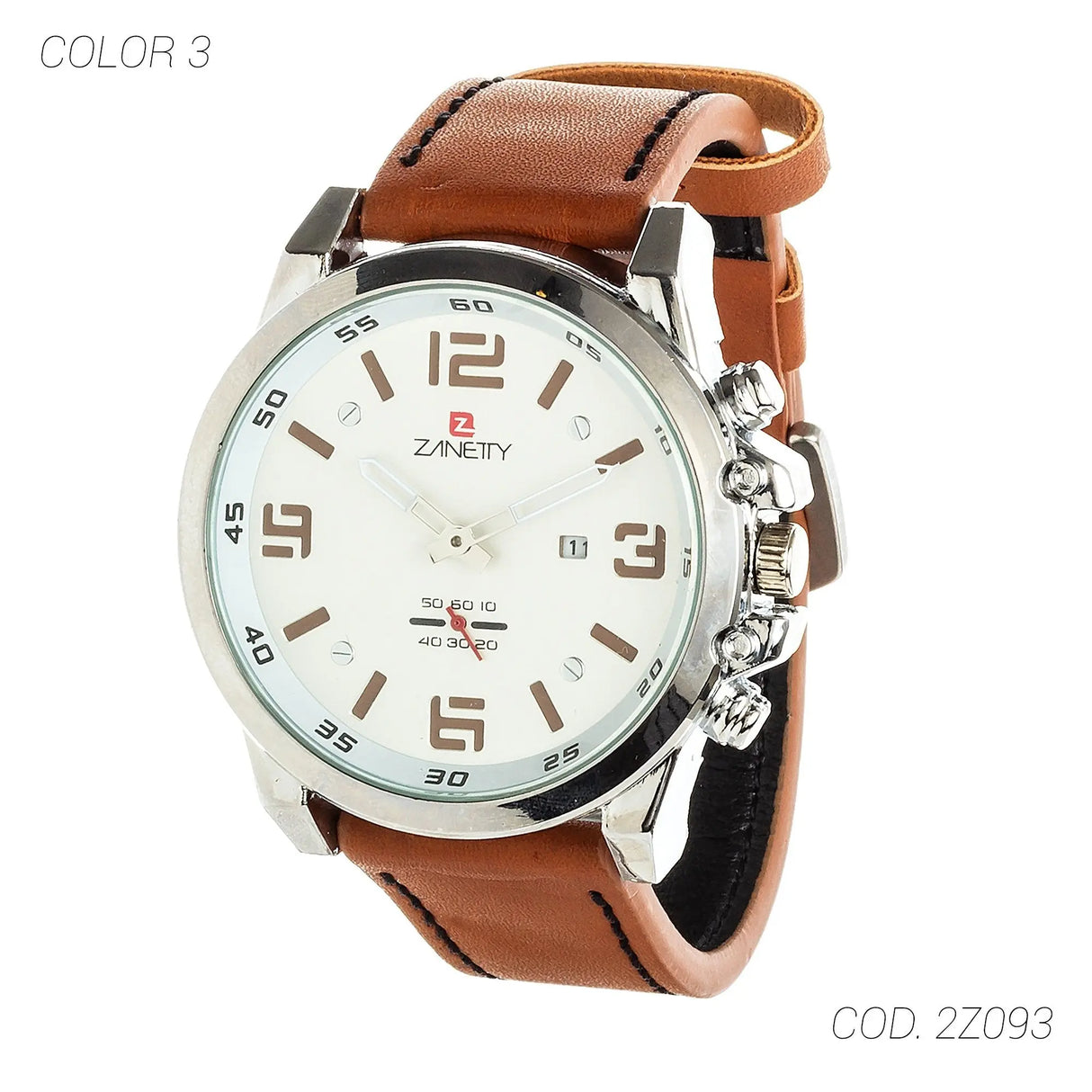 RELOJ RESISTENTE HOMBRE 2Z093 ZANETTY ZANETTY