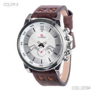 RELOJ RESISTENTE HOMBRE 2Z094 ZANETTY ZANETTY