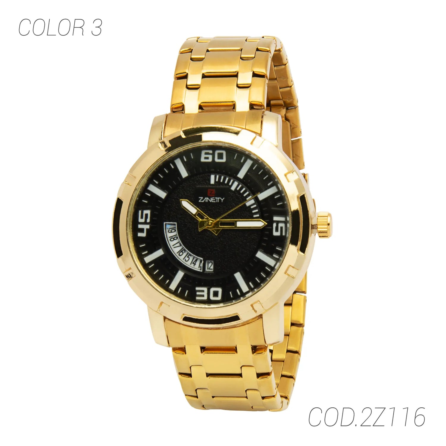 RELOJ RESISTENTE HOMBRE 2Z116 ZANETTY ZANETTY
